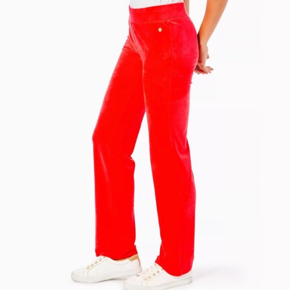 Lilly Pulitzer Pants - Lilly Pulitzer Women's Velour Pants!